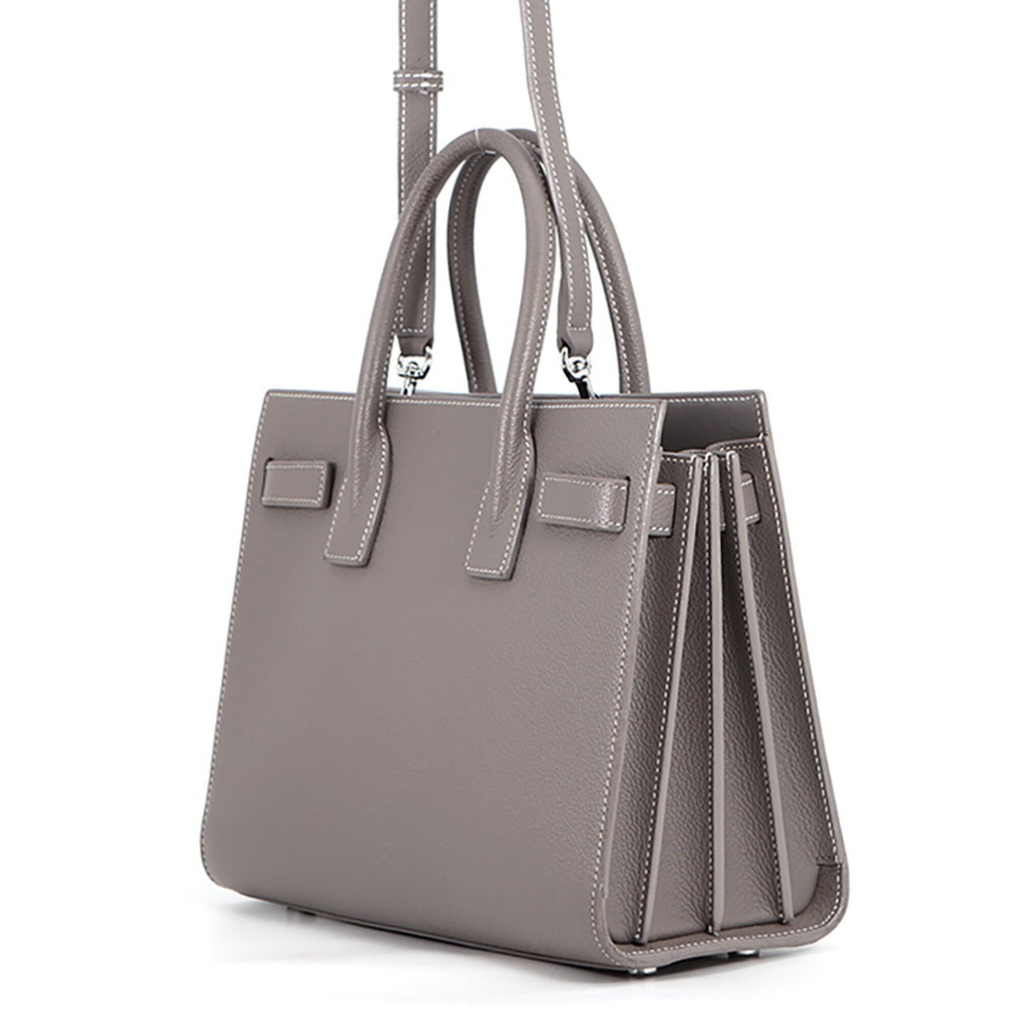 Yves Saint Laurent Yves Saint Laurent Saint Laurent Paris Baby Sac de Jour Grain Leather Handbag 421863 SAINT LAURENT PARIS 2-way Shoulder Bag Women's Size ONE SIZE - 2 Thumbnail