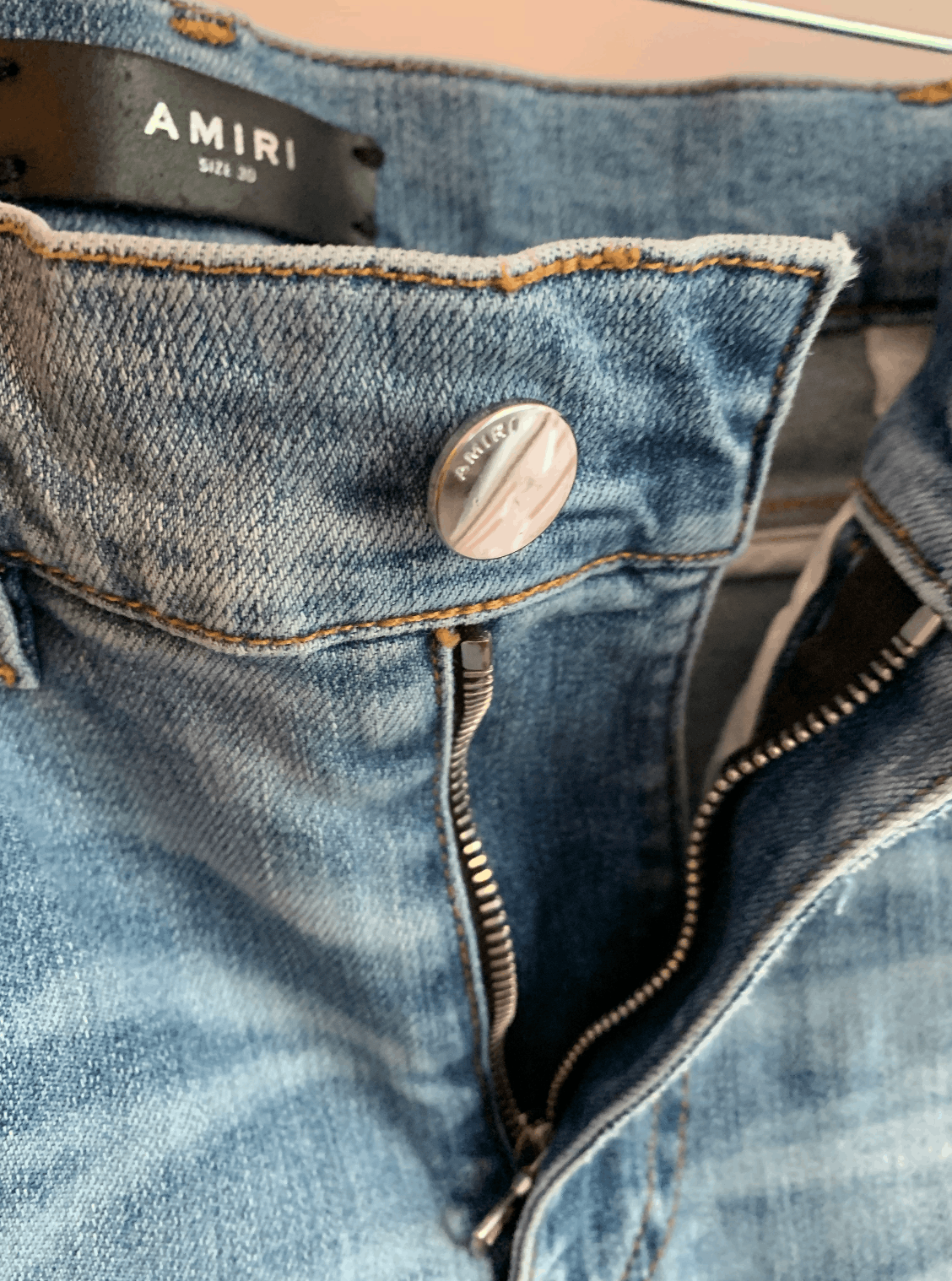 Amiri Amiri Thrasher Jean (Classic Indigo) Size US 30 / EU 46 - 3 Thumbnail