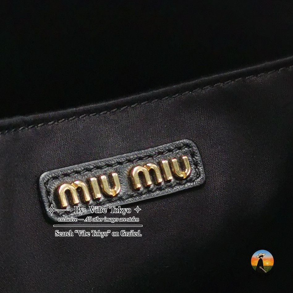 Miu Miu Miu Miu Wander Quilted Leather Hobo Bag Size ONE SIZE - 8 Thumbnail