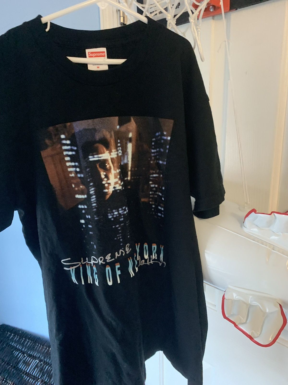 Supreme Supreme King of New York Tee Black | Grailed