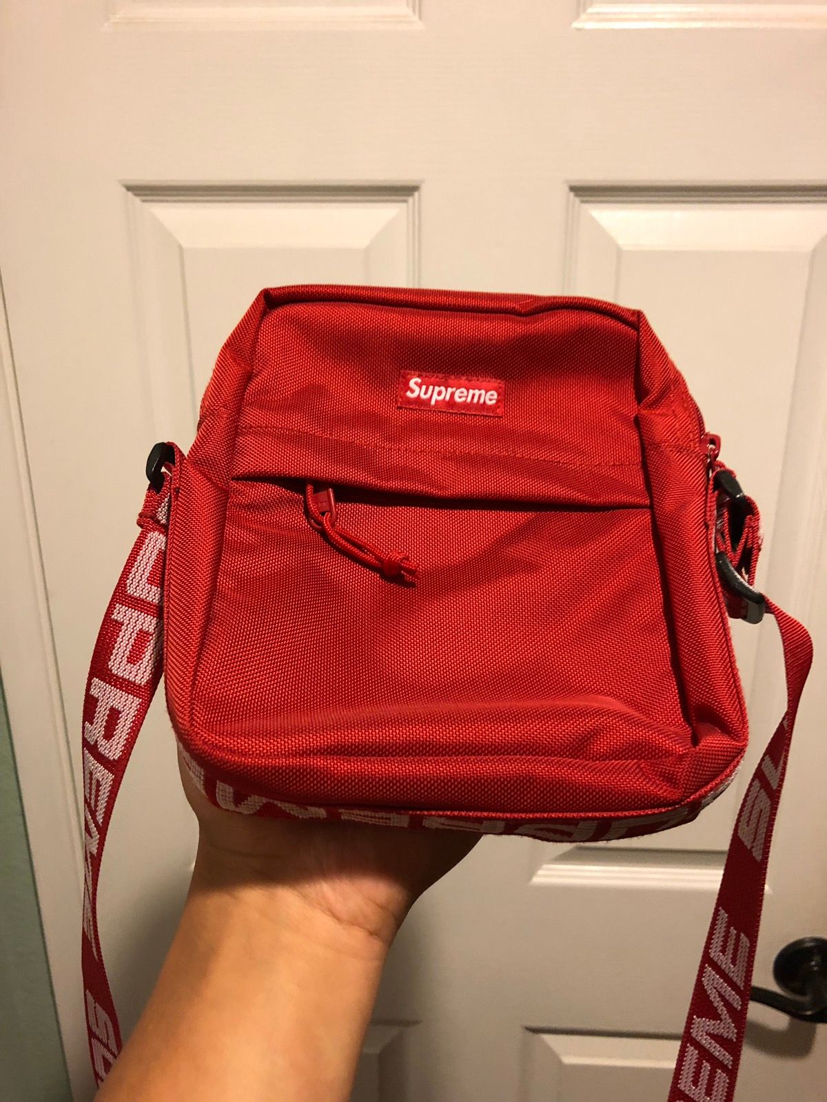 Supreme Supreme Shoulder Bag Red SS18 Size ONE SIZE - 1 Preview