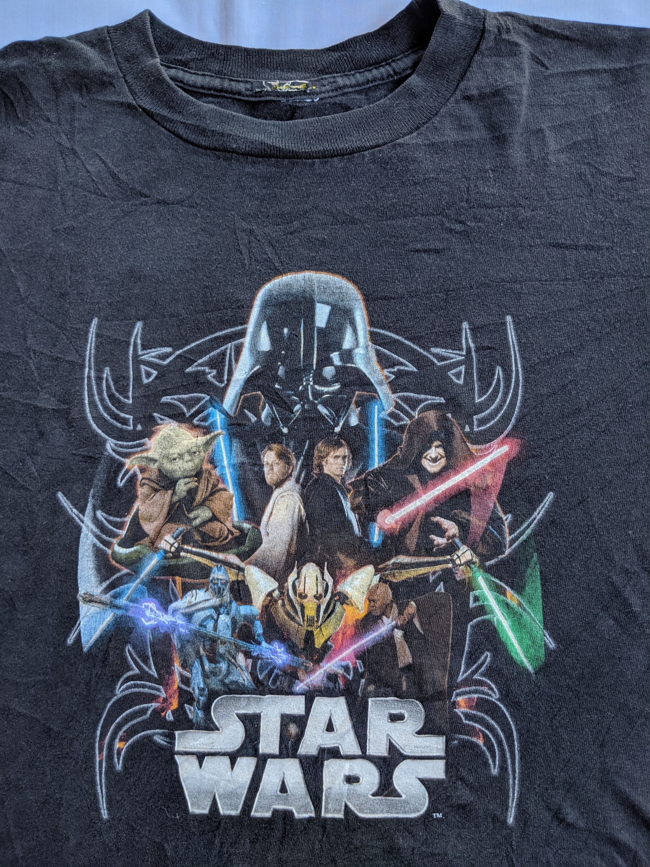 Star Wars × Vintage Vintage early 00s star wars big print collector item Size US M / EU 48-50 / 2 - 3 Thumbnail