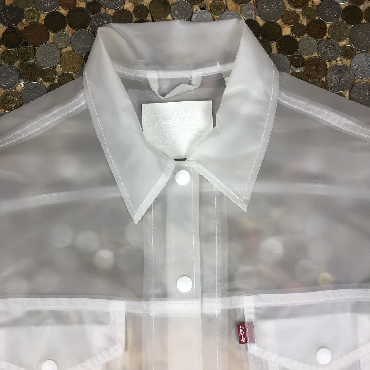 Levi's transparent jacket clearance