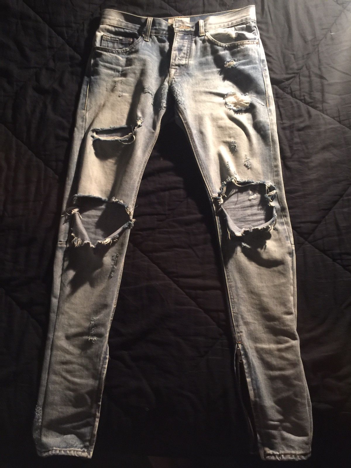 Fear of God Fear Of God Inspired Selvedge Indigo Zipper Denim With