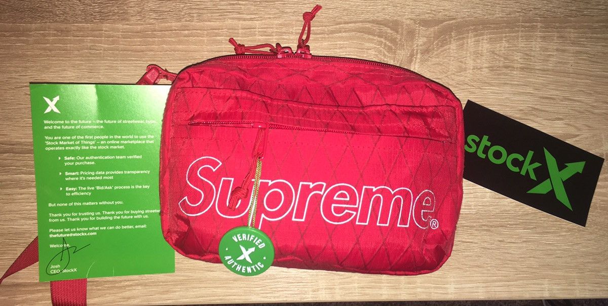 Supreme Shoulder Bag (FW18) Red - StockX News