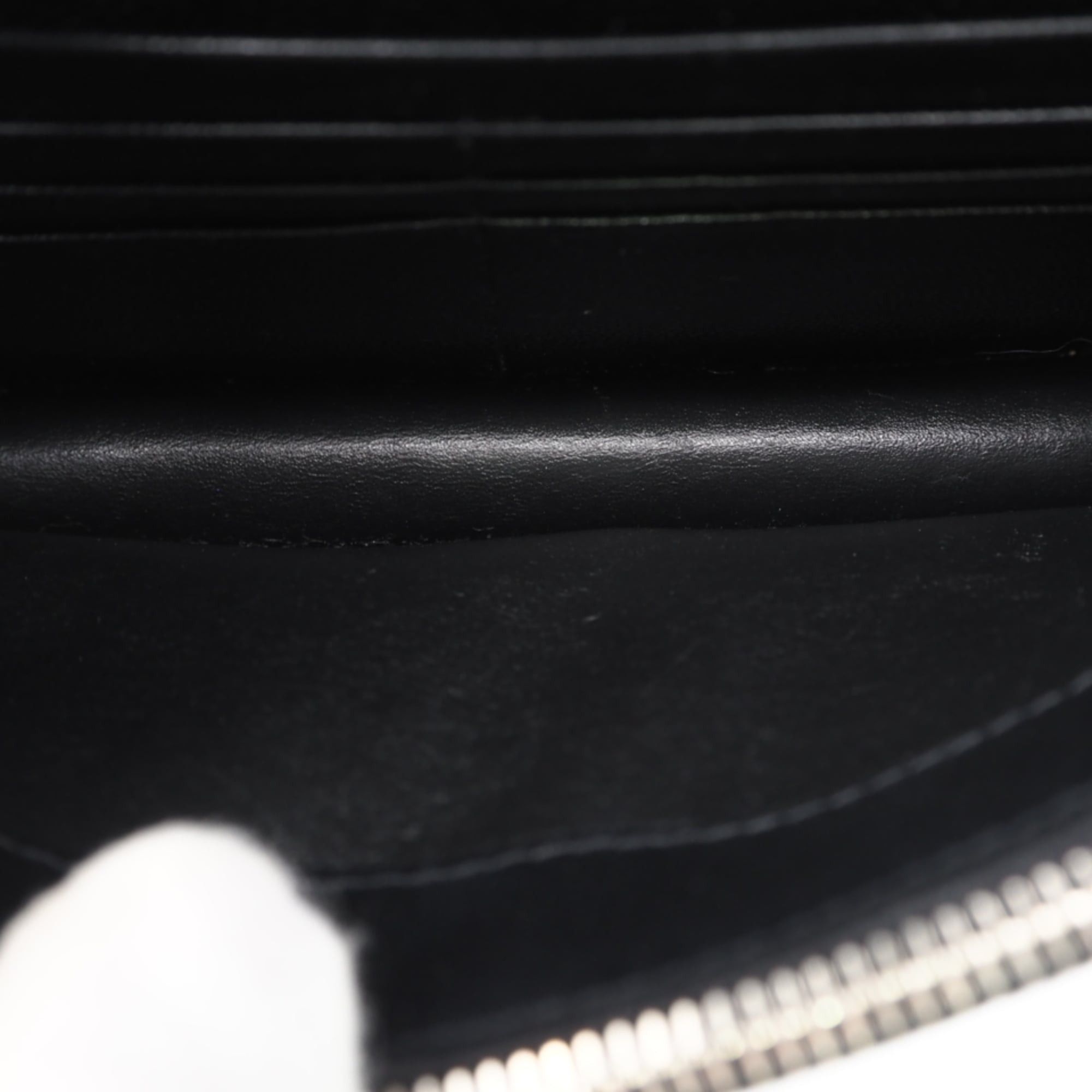 Yves Saint Laurent Yves Saint Laurent SAINT LAURENT PARIS Cassandra Envelope Chain Wallet 742920 (Grain de Poudre Leather) Shoulder Bag, Black, Women's Size ONE SIZE - 13 Thumbnail