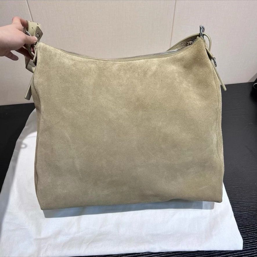 Lemaire Lemaire Suede Belted Hobo Bag Size ONE SIZE - 3 Thumbnail