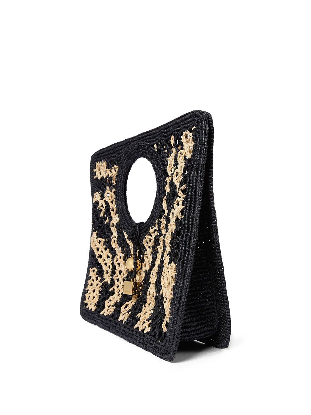 Jacquemus LE PETIT CARRÉ SPIAGGIA IN RAFFIA Size ONE SIZE - 3 Thumbnail