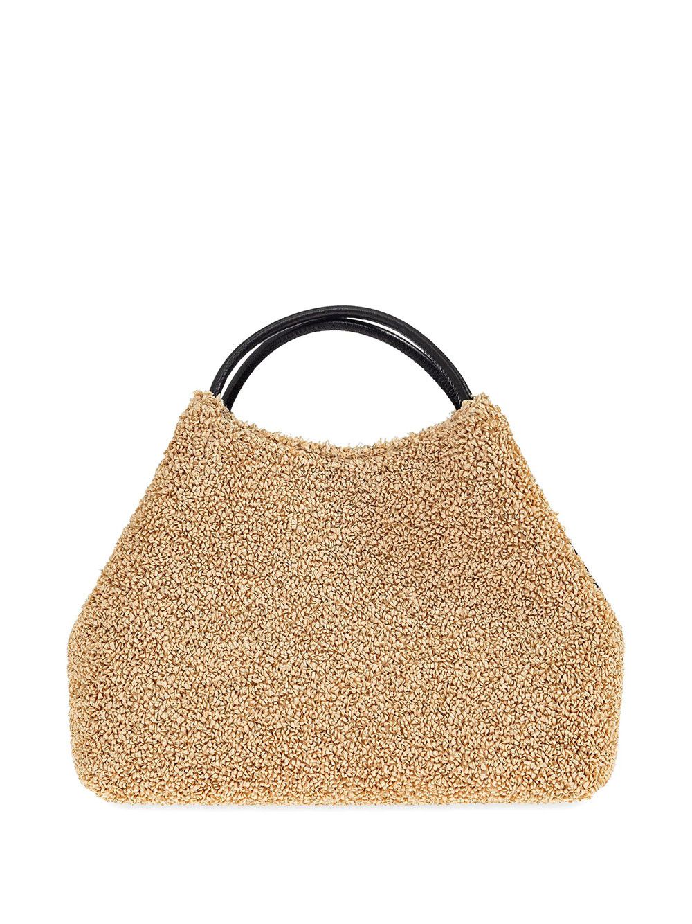 Givenchy NANO FACET TOTE BAG IN SPONGE RAFFIA Size ONE SIZE - 3 Thumbnail