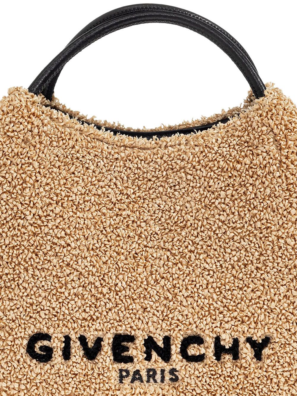 Givenchy NANO FACET TOTE BAG IN SPONGE RAFFIA Size ONE SIZE - 6 Thumbnail