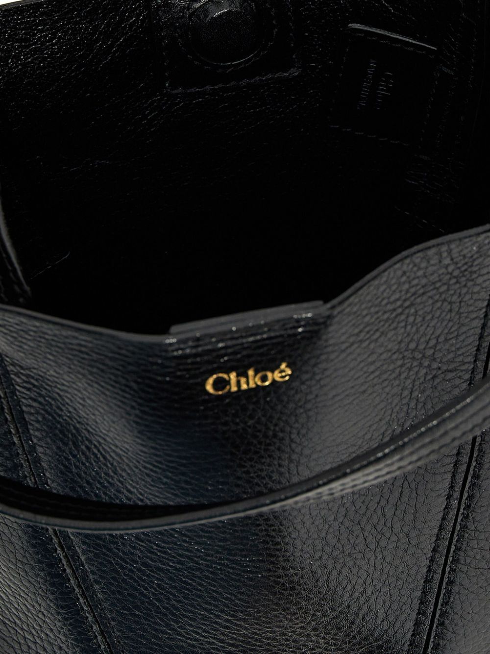 Chloe SMALL CHLOÉ SPIN TOTE BAG IN GRAINED LEATHER Size ONE SIZE - 4 Thumbnail