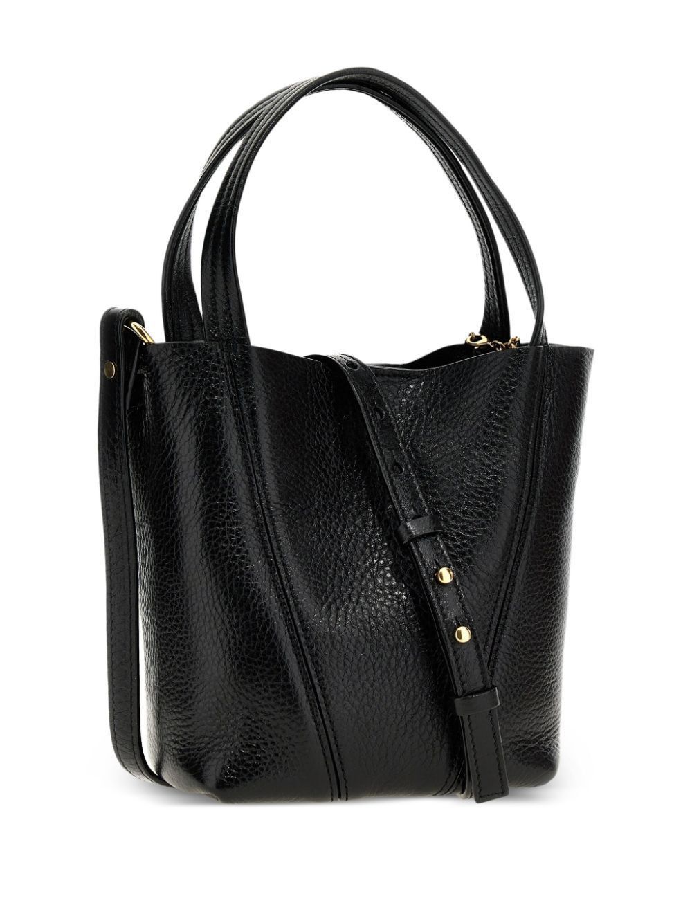 Chloe SMALL CHLOÉ SPIN TOTE BAG IN GRAINED LEATHER Size ONE SIZE - 2 Thumbnail