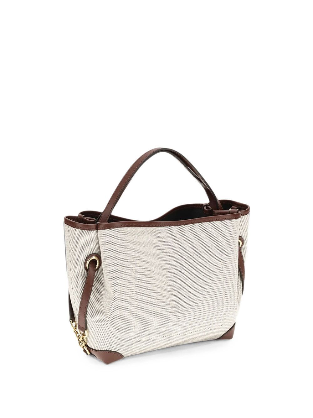 Chloe SMALL CHLOÉ CLOVER DOUBLE CARRY BAG IN CANVAS Size ONE SIZE - 2 Thumbnail