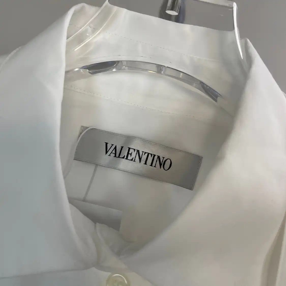 Valentino VALENTINO L size white Women's shirt Size L / US 10 / IT 46 - 6 Thumbnail