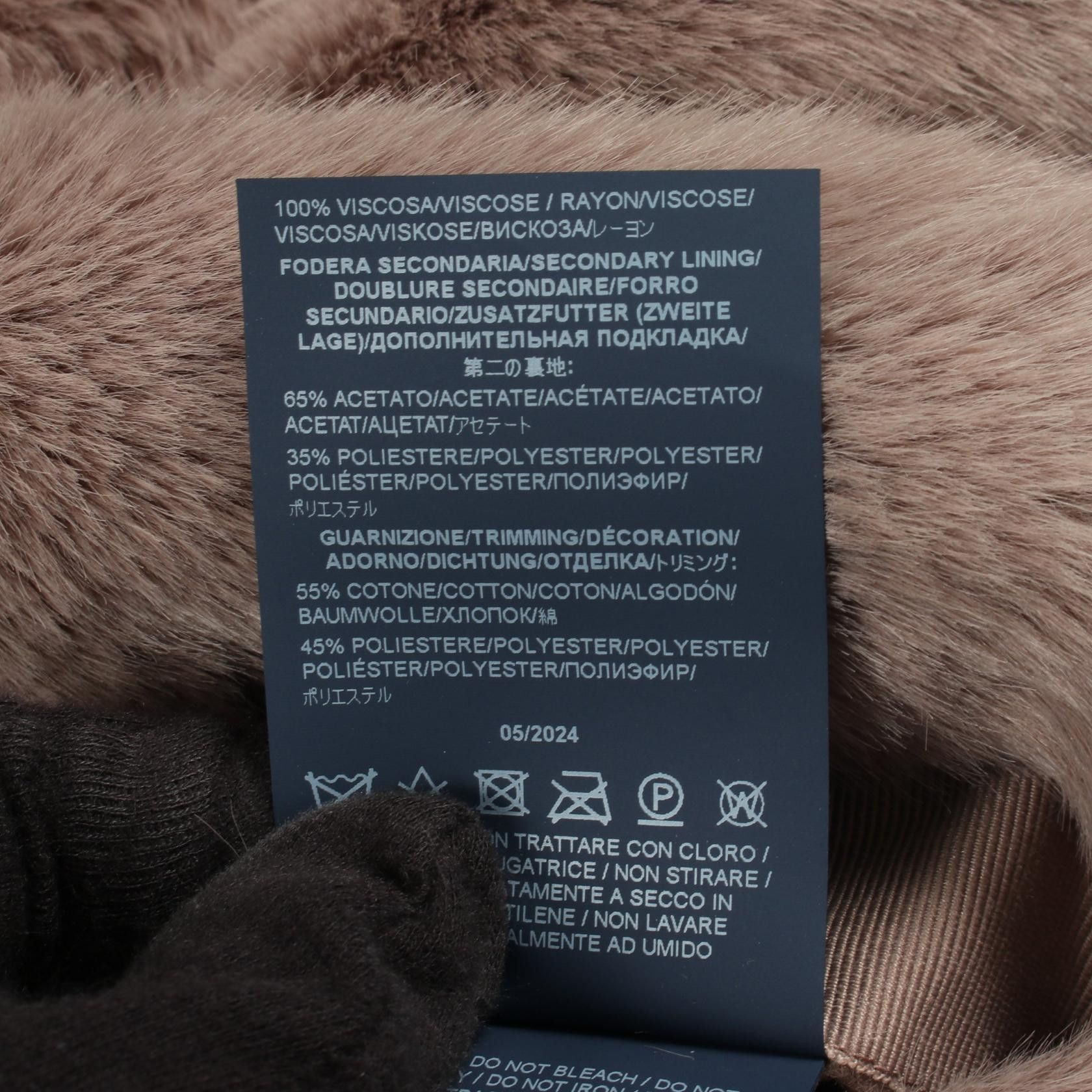 Other Other Herno Eco Fur Polyester Jacket Textile Outerwear GI000256D DUTY FREE for USA Size ONE SIZE - 6 Thumbnail