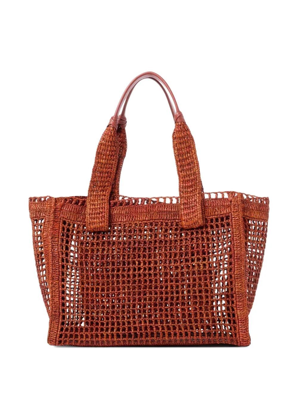 Chloe SUMMER BANANA EAST-WEST TOTE BAG IN RAFFIA Size ONE SIZE - 2 Thumbnail