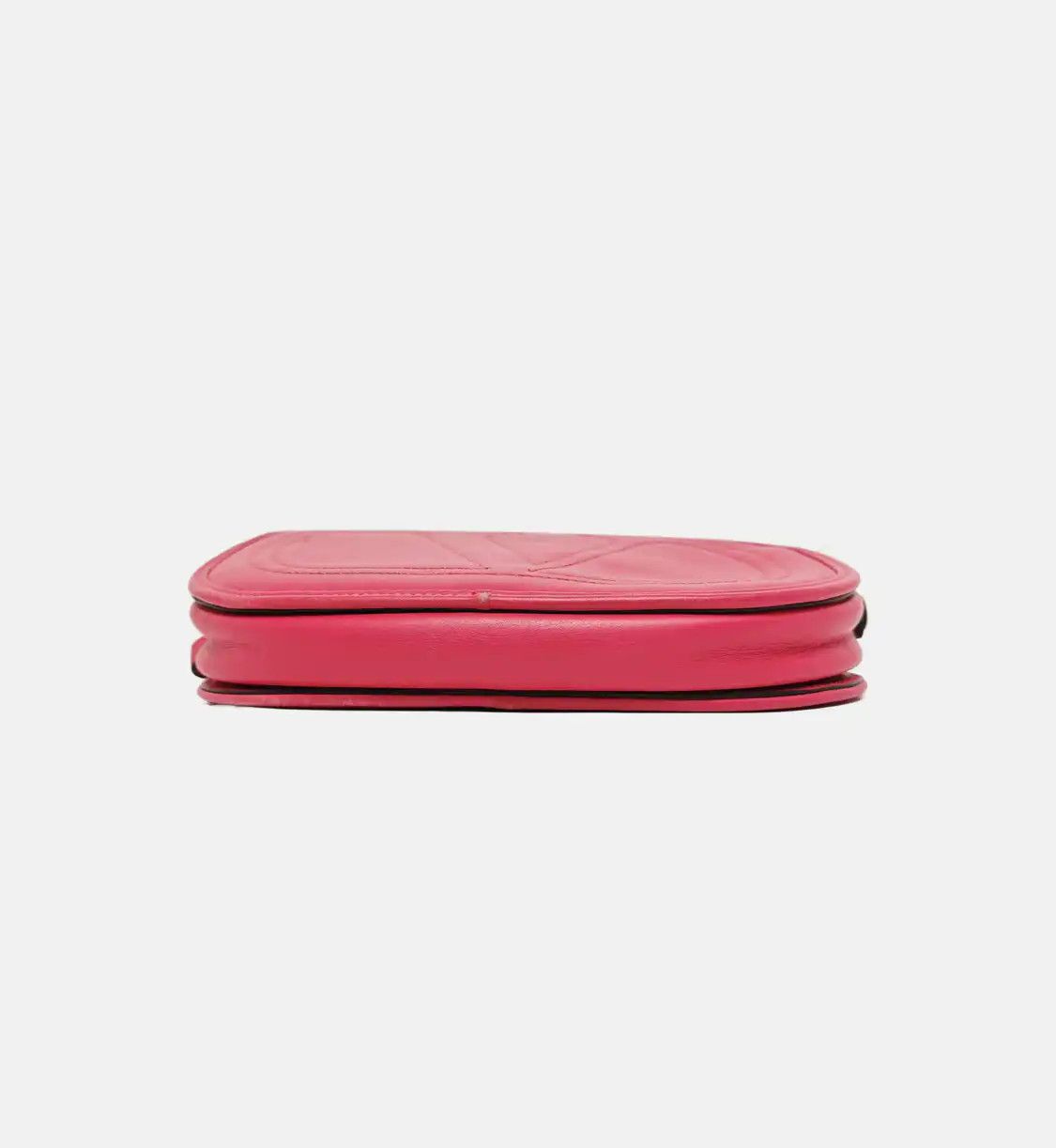 Valentino VALENTINO Vlogo Signatur rose redcowhide leather quilted crossbody bag shoulder Size ONE SIZE - 6 Thumbnail