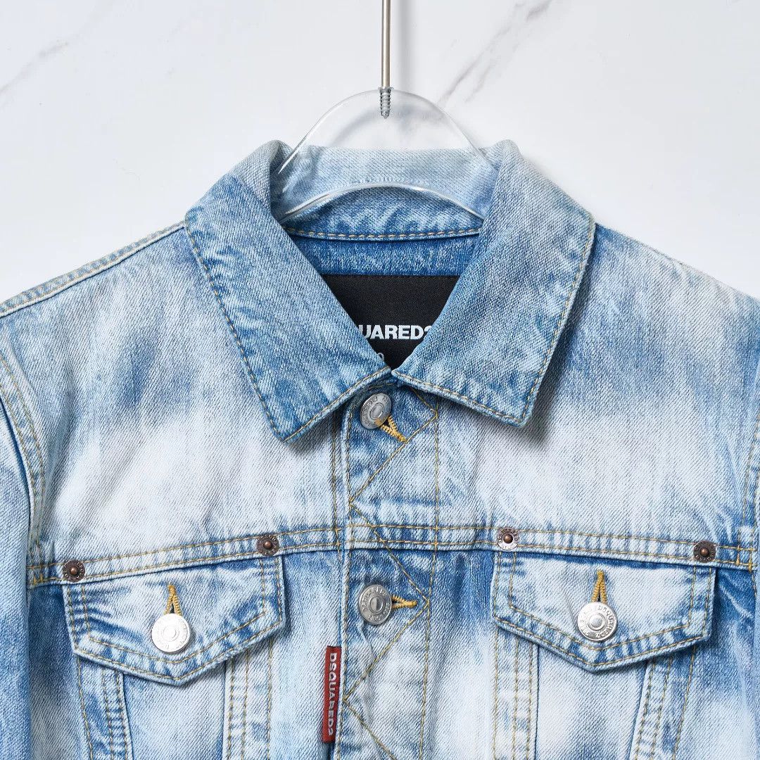 Dsquared2 Dsquared2 Pepsi Print Denim Jacket Size 40 Size S / US 4 / IT 40 - 3 Thumbnail
