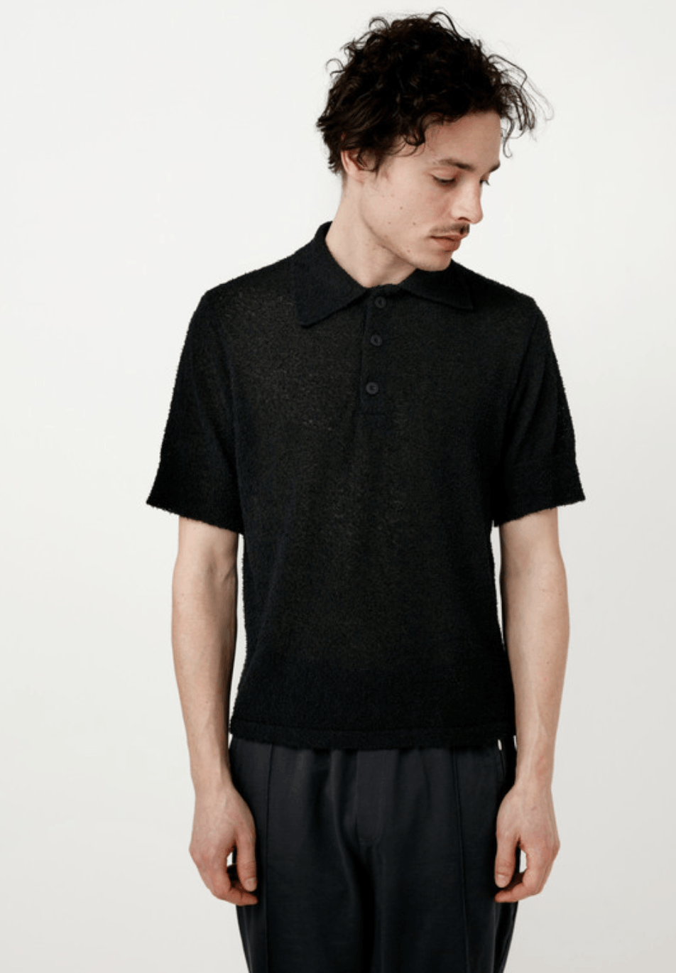 STUSSY knit polo shirts ニットポロ our legacy - メルカリ