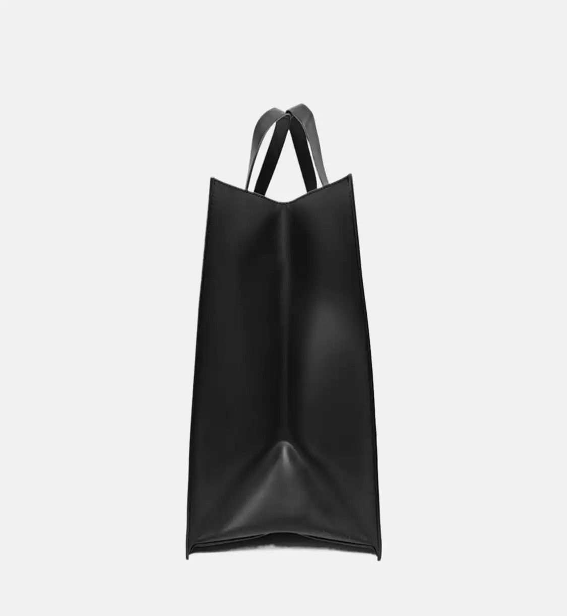 Valentino VALENTINO Vlogo Signatur black cowhide leather handbag silver hardware Size ONE SIZE - 4 Thumbnail