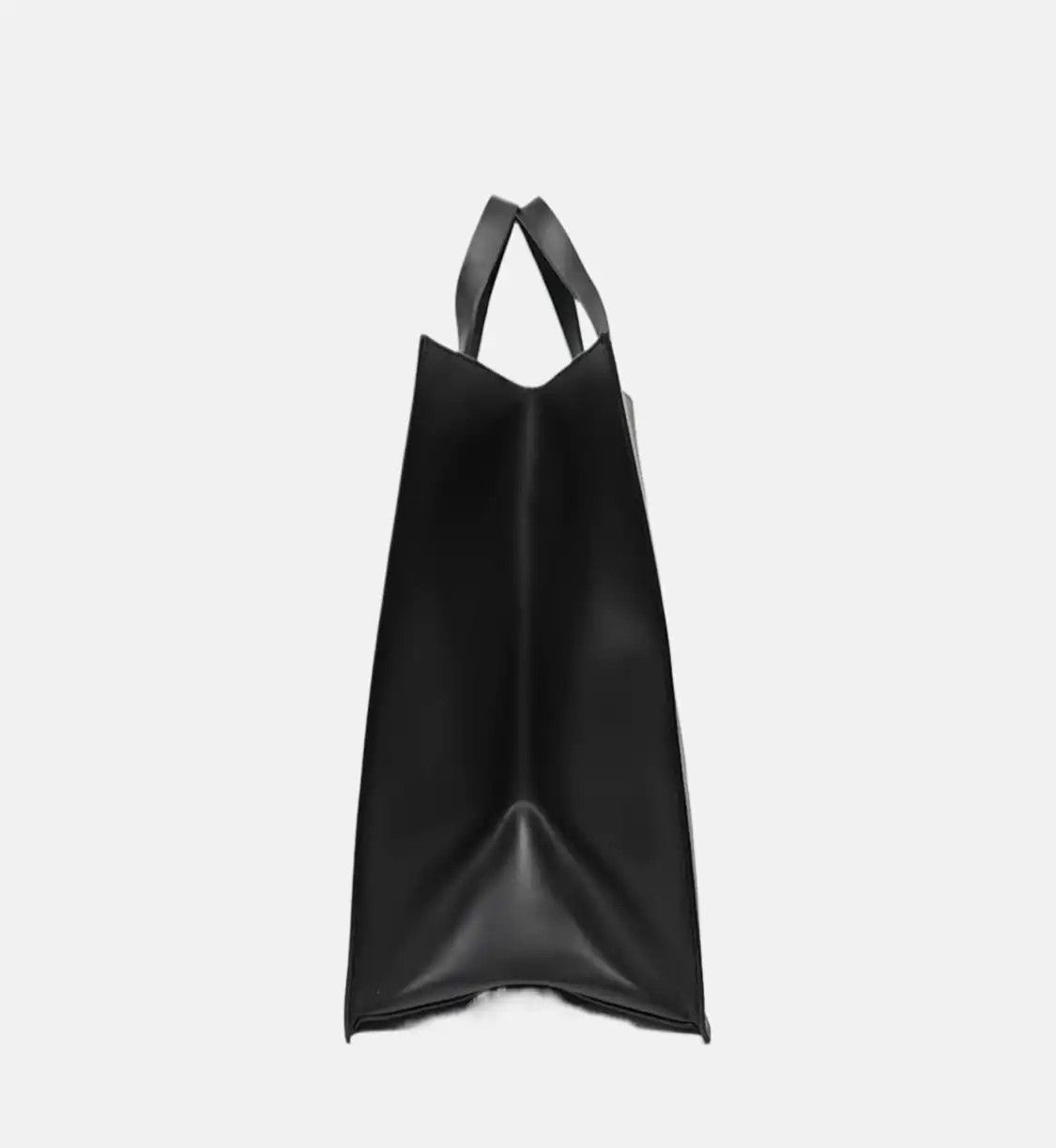 Valentino VALENTINO Vlogo Signatur black cowhide leather handbag silver hardware Size ONE SIZE - 3 Thumbnail