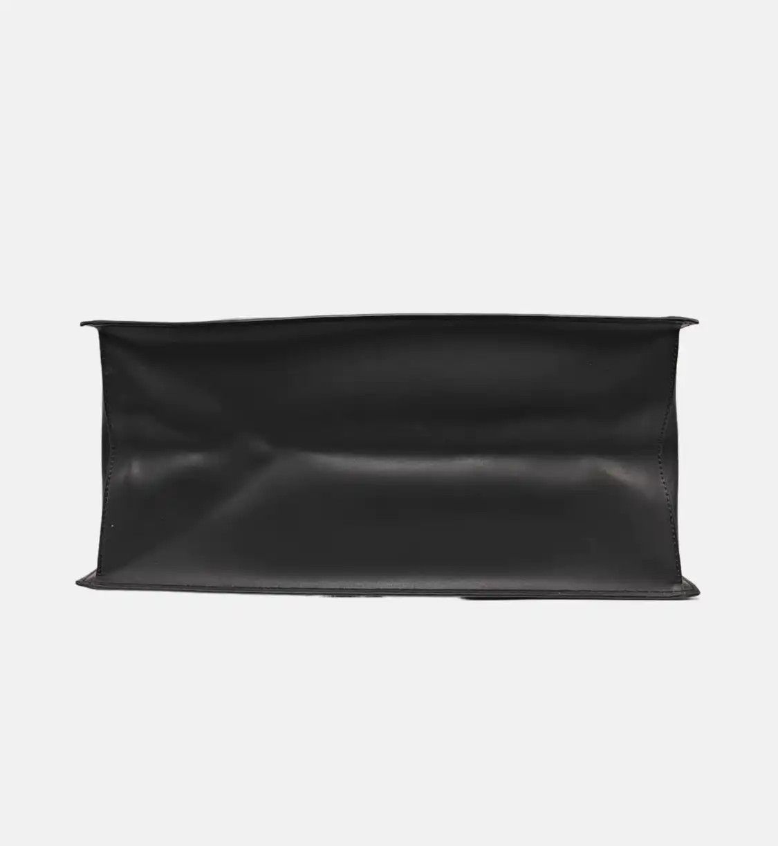 Valentino VALENTINO Vlogo Signatur black cowhide leather handbag silver hardware Size ONE SIZE - 6 Thumbnail