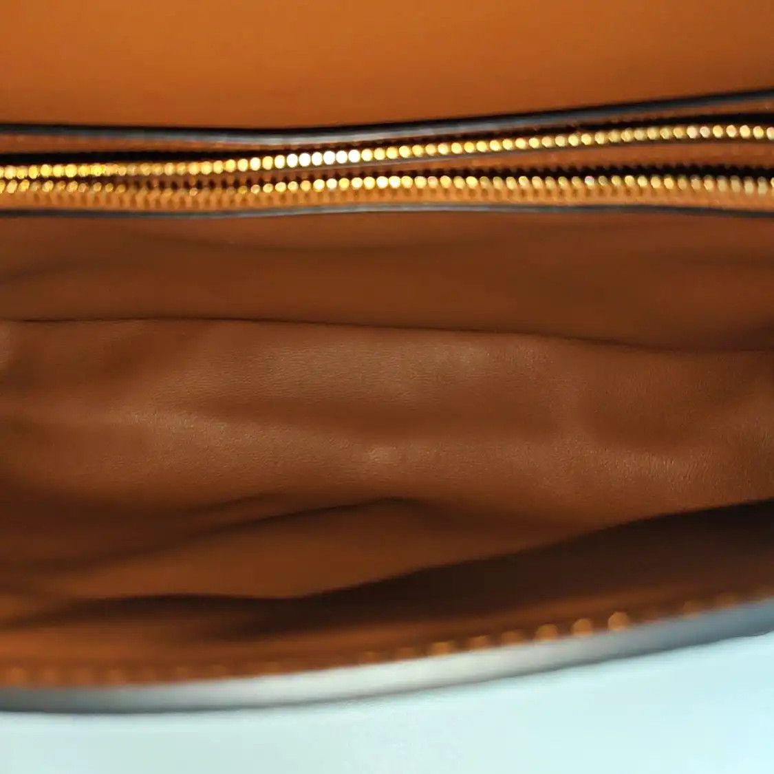 Valentino VALENTINO Vsling brown cowhide leather stud shoulder bag crossbody bag gold hard Size ONE SIZE - 7 Thumbnail