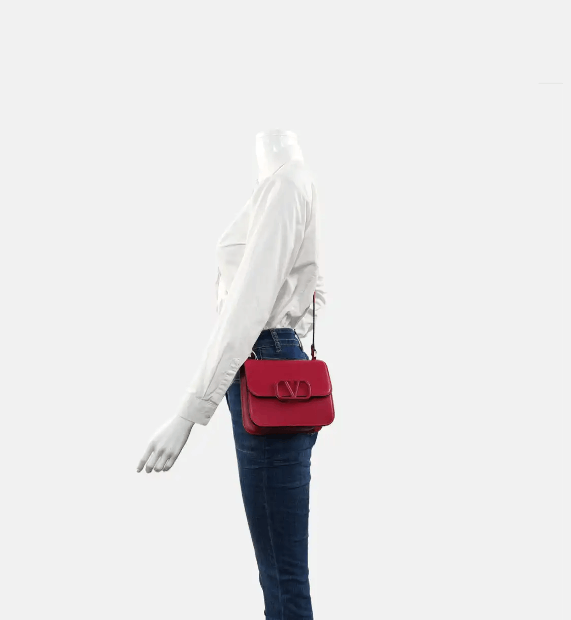 Valentino VALENTINO Vsling Small rose redcowhide leather shoulder bag crossbody bag gold h Size ONE SIZE - 2 Thumbnail