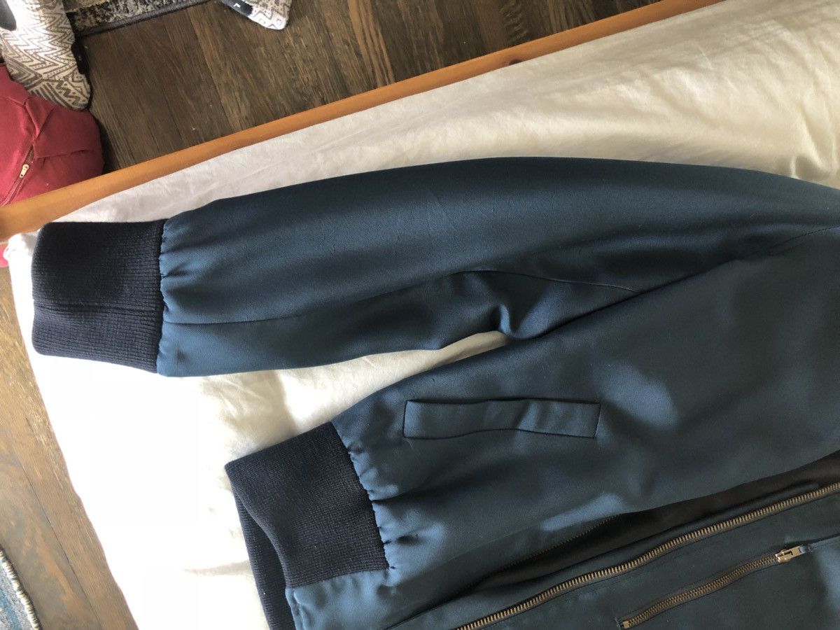 Maison Margiela Maison Margiela Blue Bomber Jacket Size US M / EU 48-50 / 2 - 17 Thumbnail