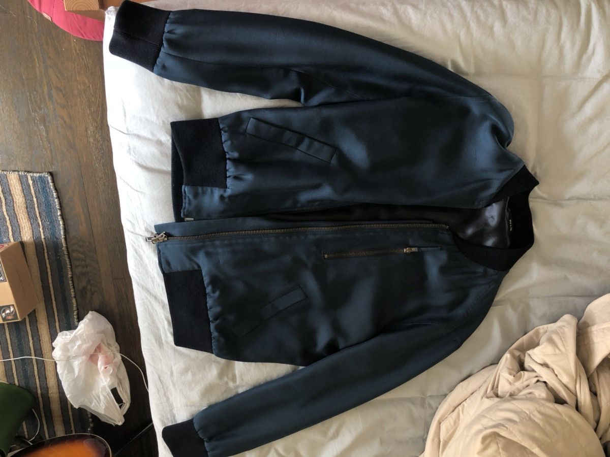 Maison Margiela Maison Margiela Blue Bomber Jacket Size US M / EU 48-50 / 2 - 19 Thumbnail