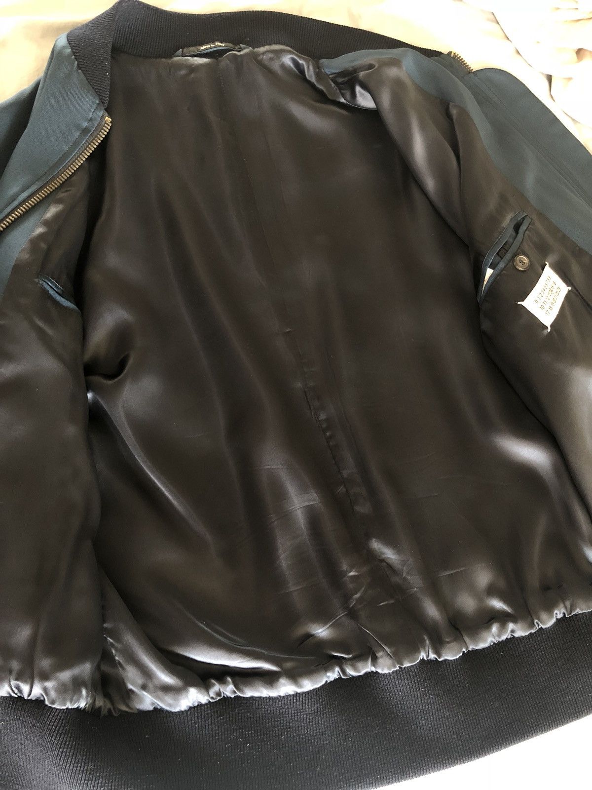 Maison Margiela Maison Margiela Blue Bomber Jacket Size US M / EU 48-50 / 2 - 10 Thumbnail