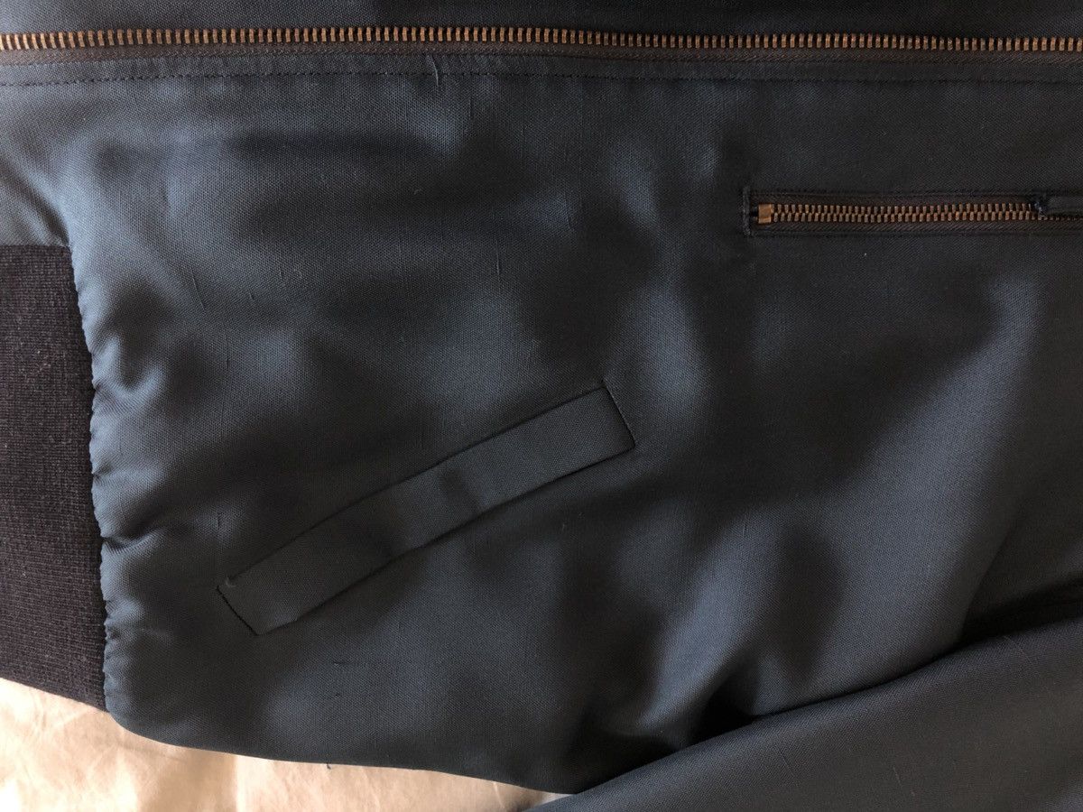 Maison Margiela Maison Margiela Blue Bomber Jacket Size US M / EU 48-50 / 2 - 11 Thumbnail