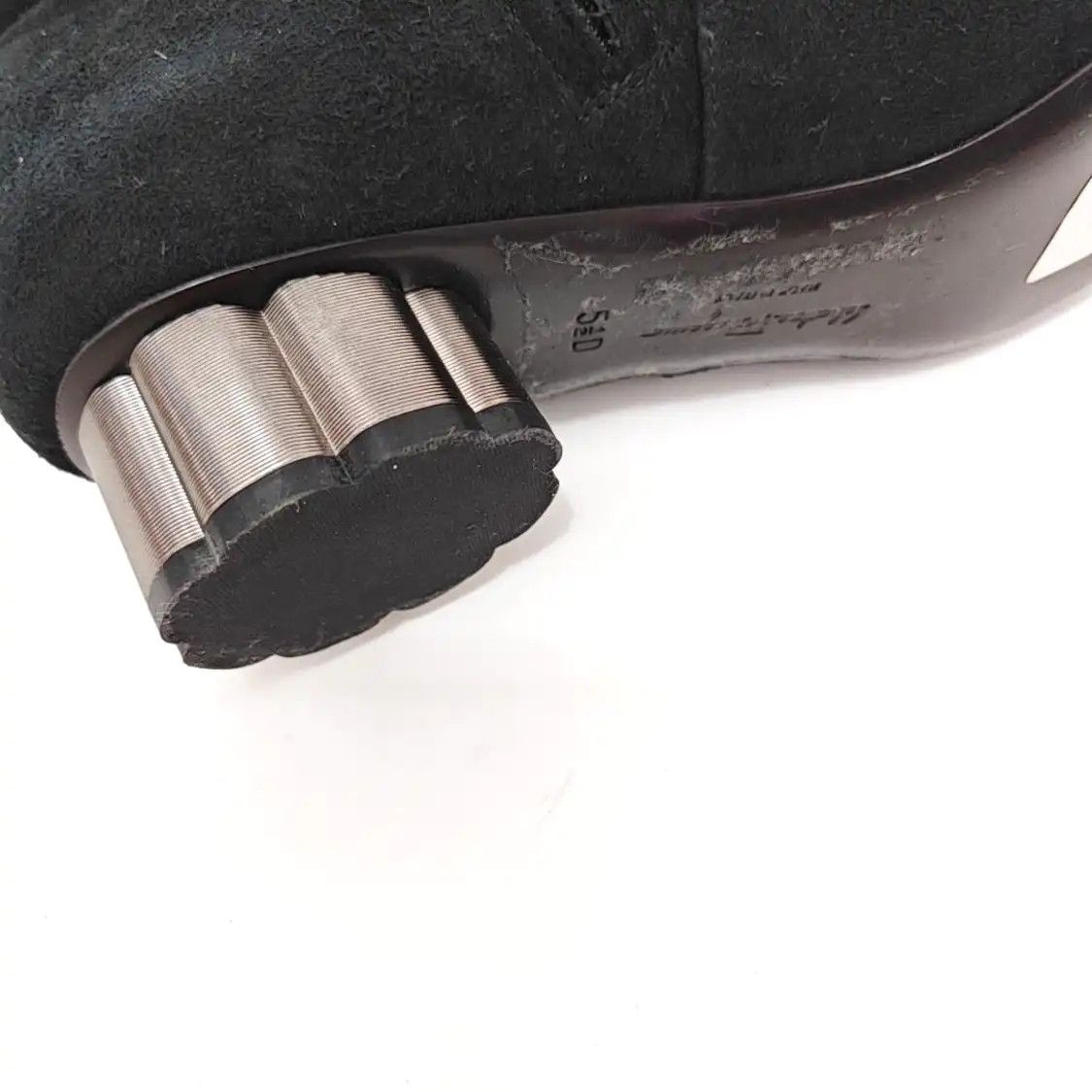 Salvatore Ferragamo Salvatore Ferragamo Spring, Autumn black suede Women's knee-high boots 36 Size US 6 / IT 36 - 13 Thumbnail