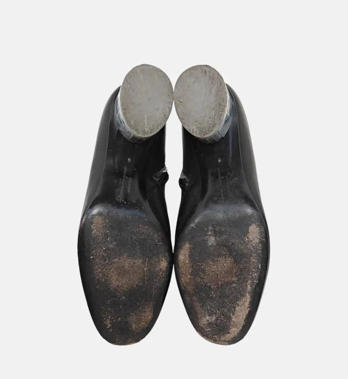 Salvatore Ferragamo Salvatore Ferragamo Spring/Autumn black leather Women's ankle boots 36.5 Size US 6.5 / IT 36.5 - 5 Thumbnail