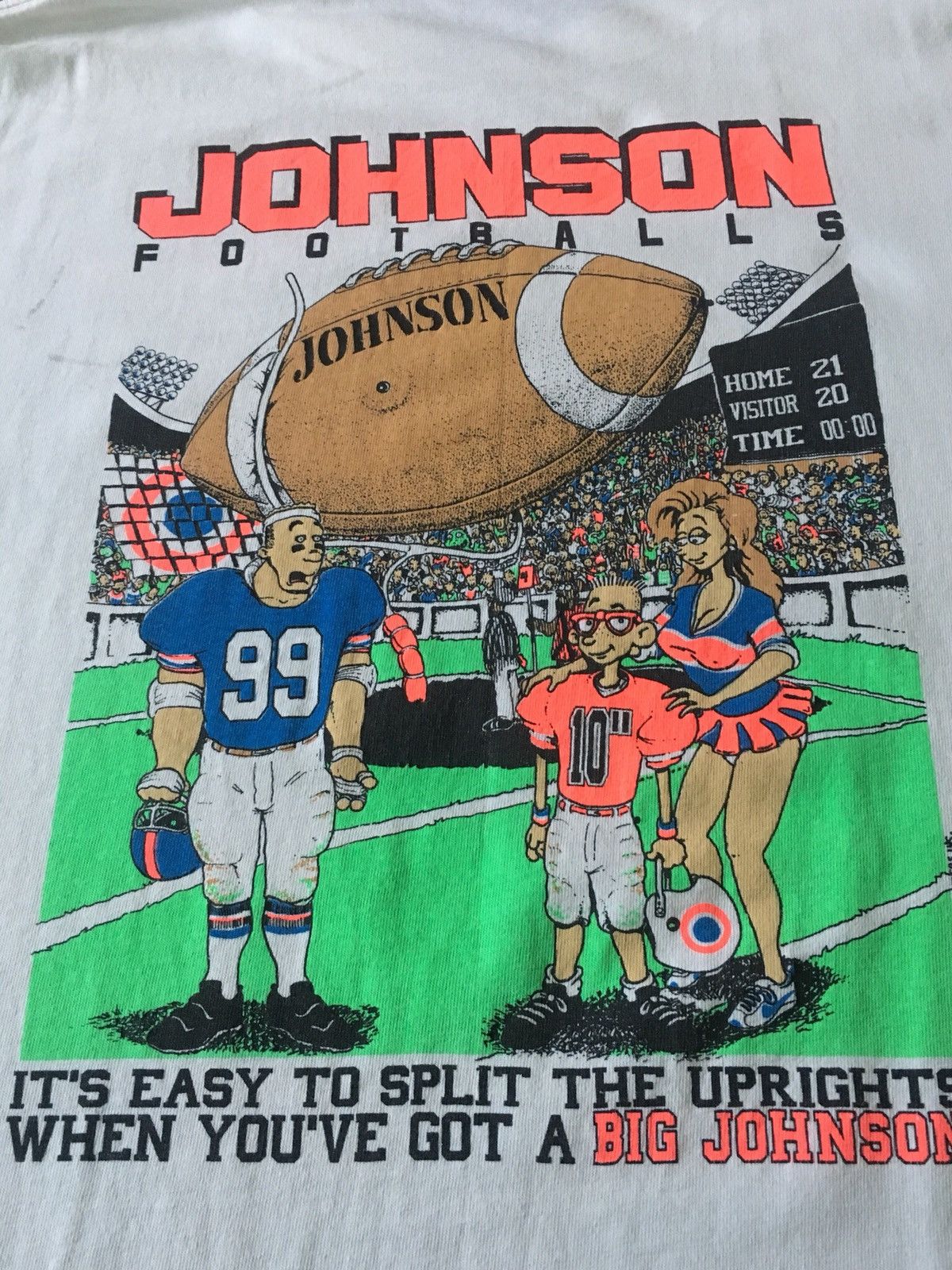 Vintage Vintage Johnson Worlds Largest Footballs Size US XL / EU 56 / 4 - 3 Thumbnail