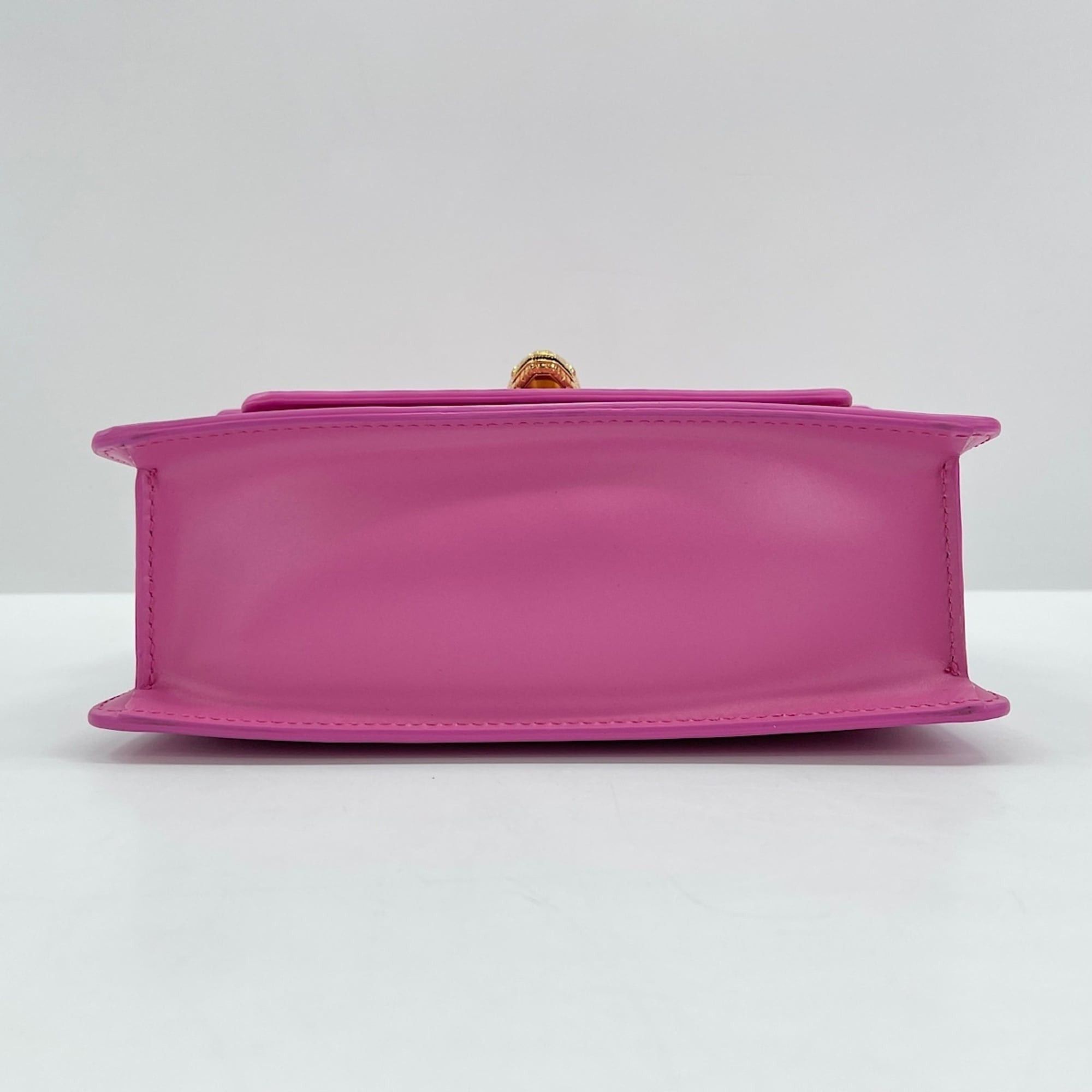 Bvlgari Bvlgari Bulgari x Alexander Wang Serpenti Snakehead 2-Way Handbag, Leather, Pink Size ONE SIZE - 7 Thumbnail