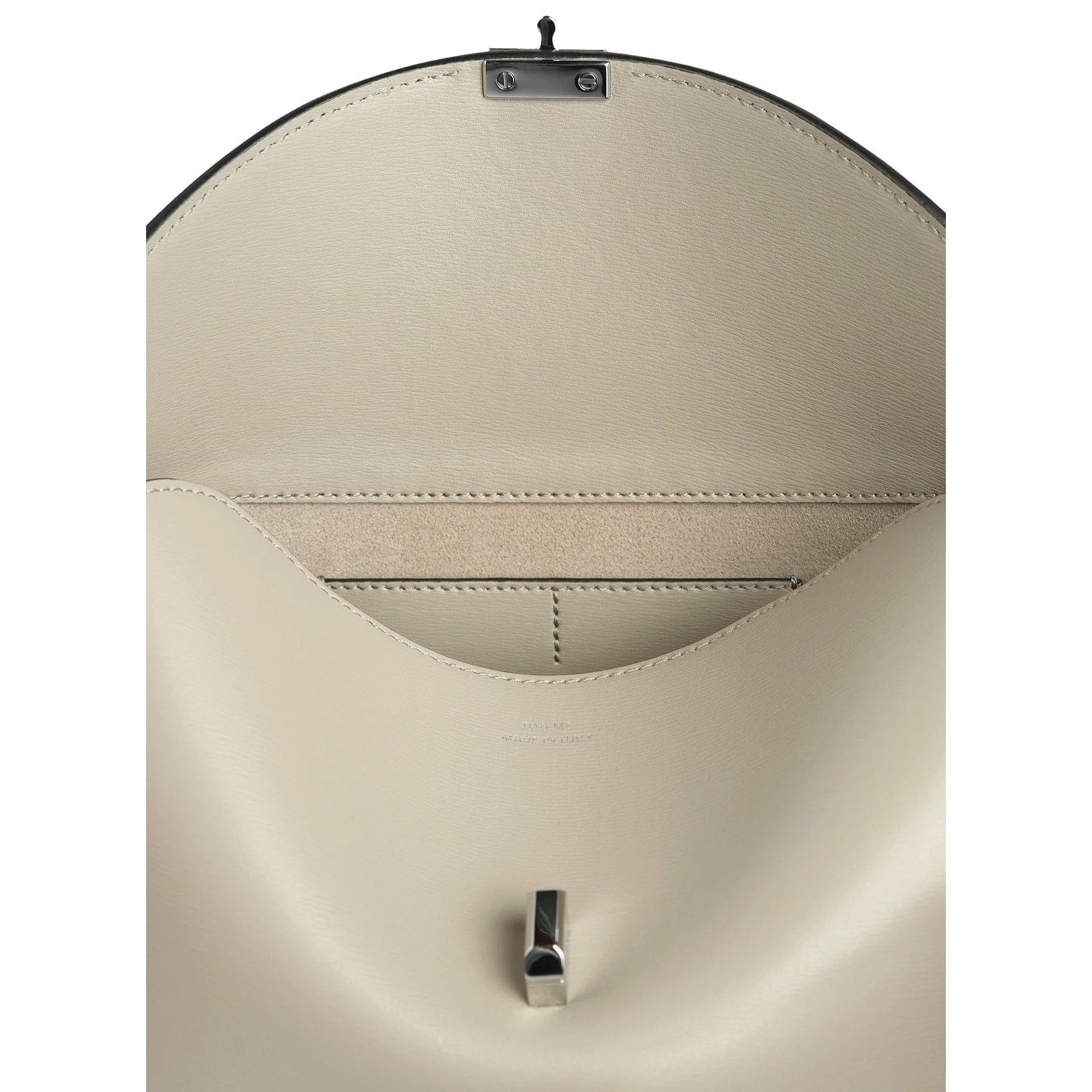 Toteme TOTEME T-lock Leather Clutch Bag Size ONE SIZE - 3 Thumbnail