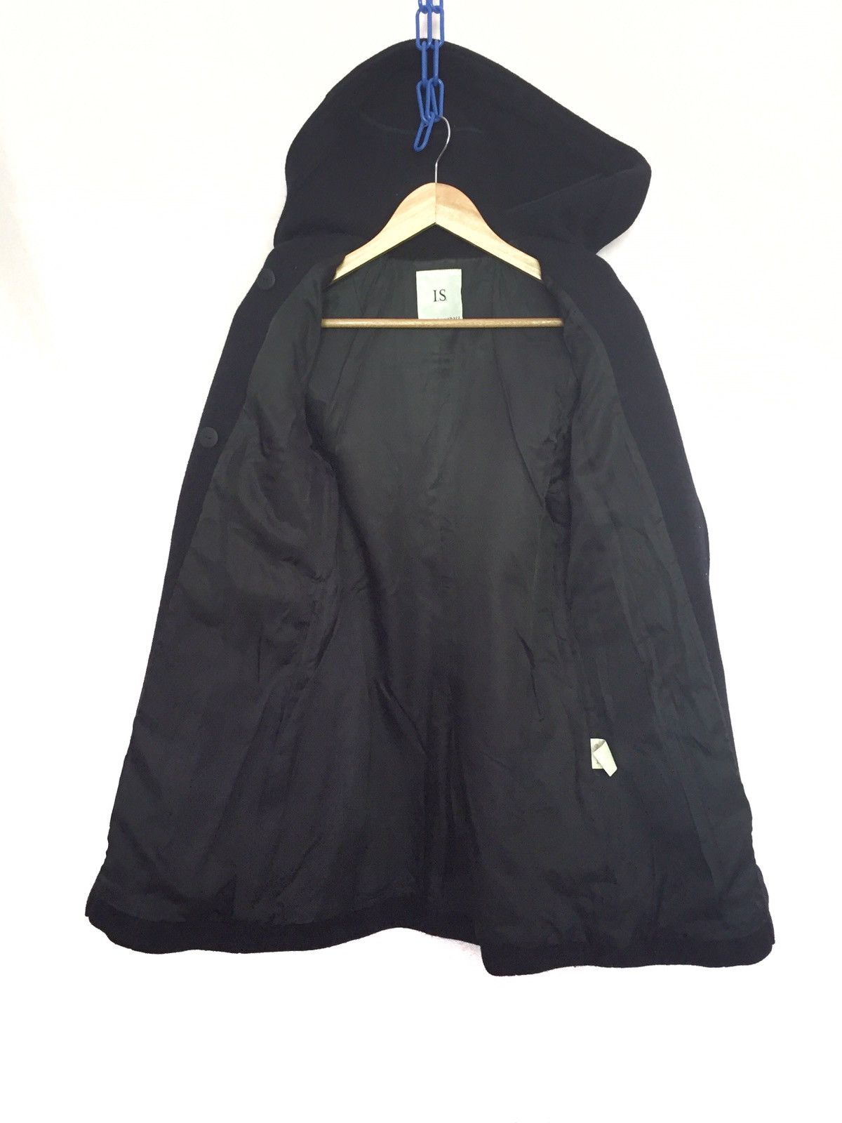 Issey Miyake Is Sunao Kuwahara Wool Hoodie Duffle Jacket Size US S / EU 44-46 / 1 - 3 Thumbnail