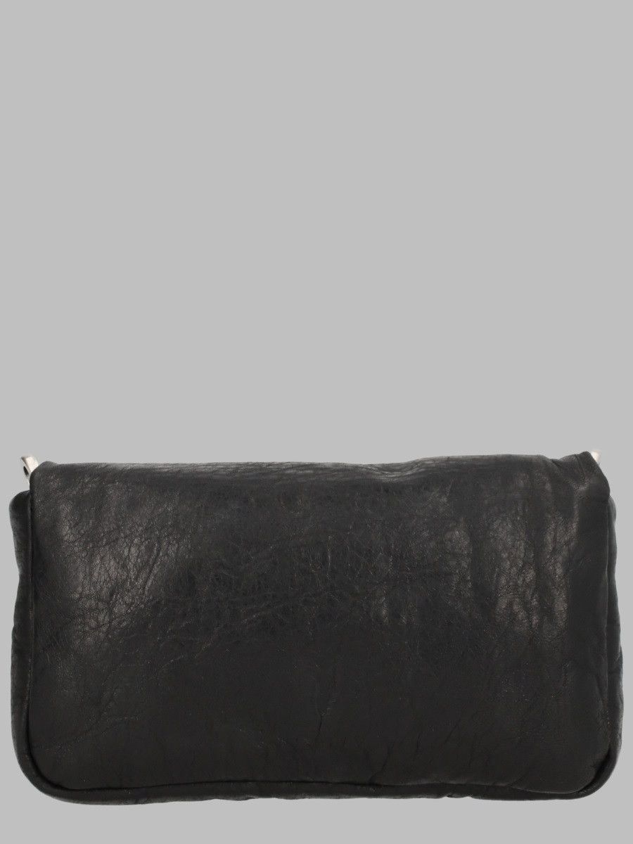 Rick Owens Rick Owens Bag Leather Pillow Griffin - Black Size ONE SIZE - 2 Thumbnail