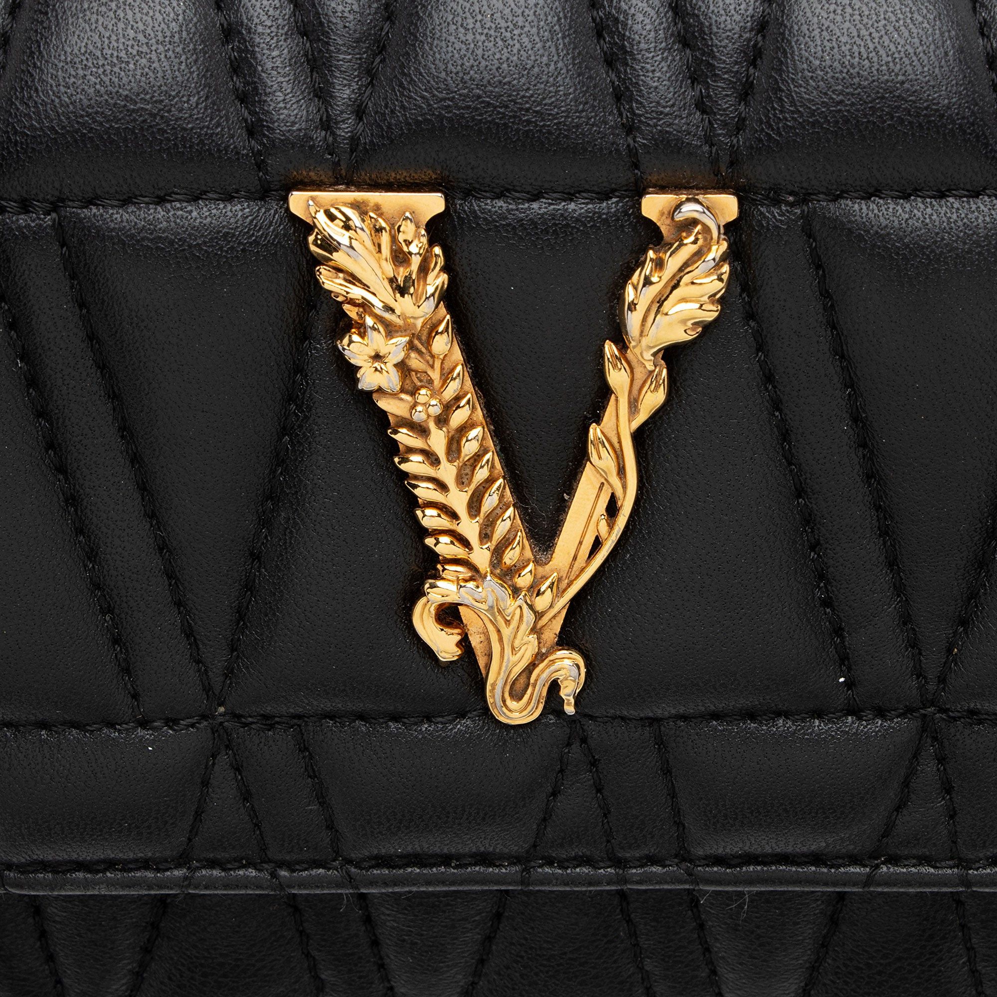 Versace Versace Calfskin Virtus Mini Bag Size ONE SIZE - 9 Thumbnail