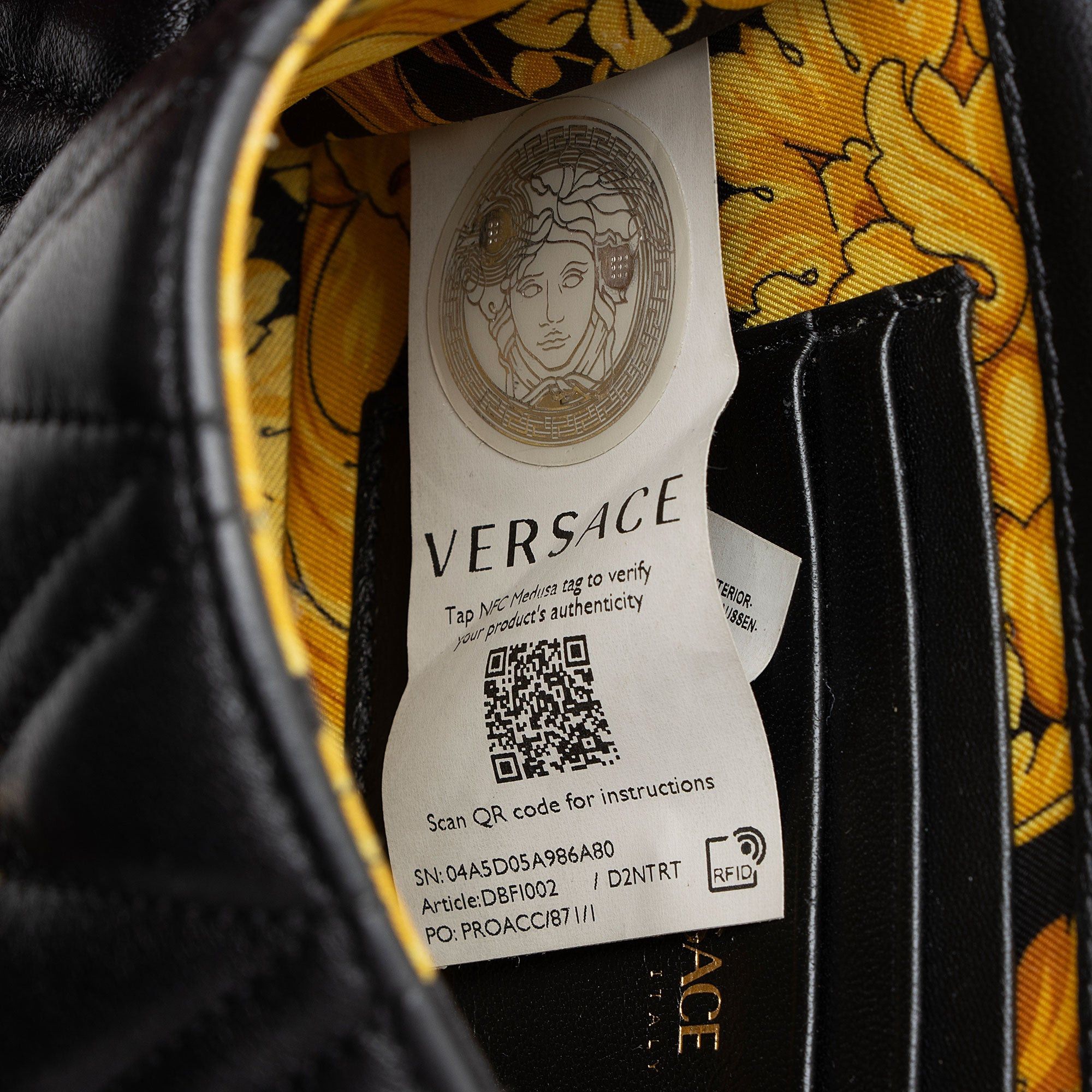 Versace Versace Calfskin Virtus Mini Bag Size ONE SIZE - 8 Thumbnail