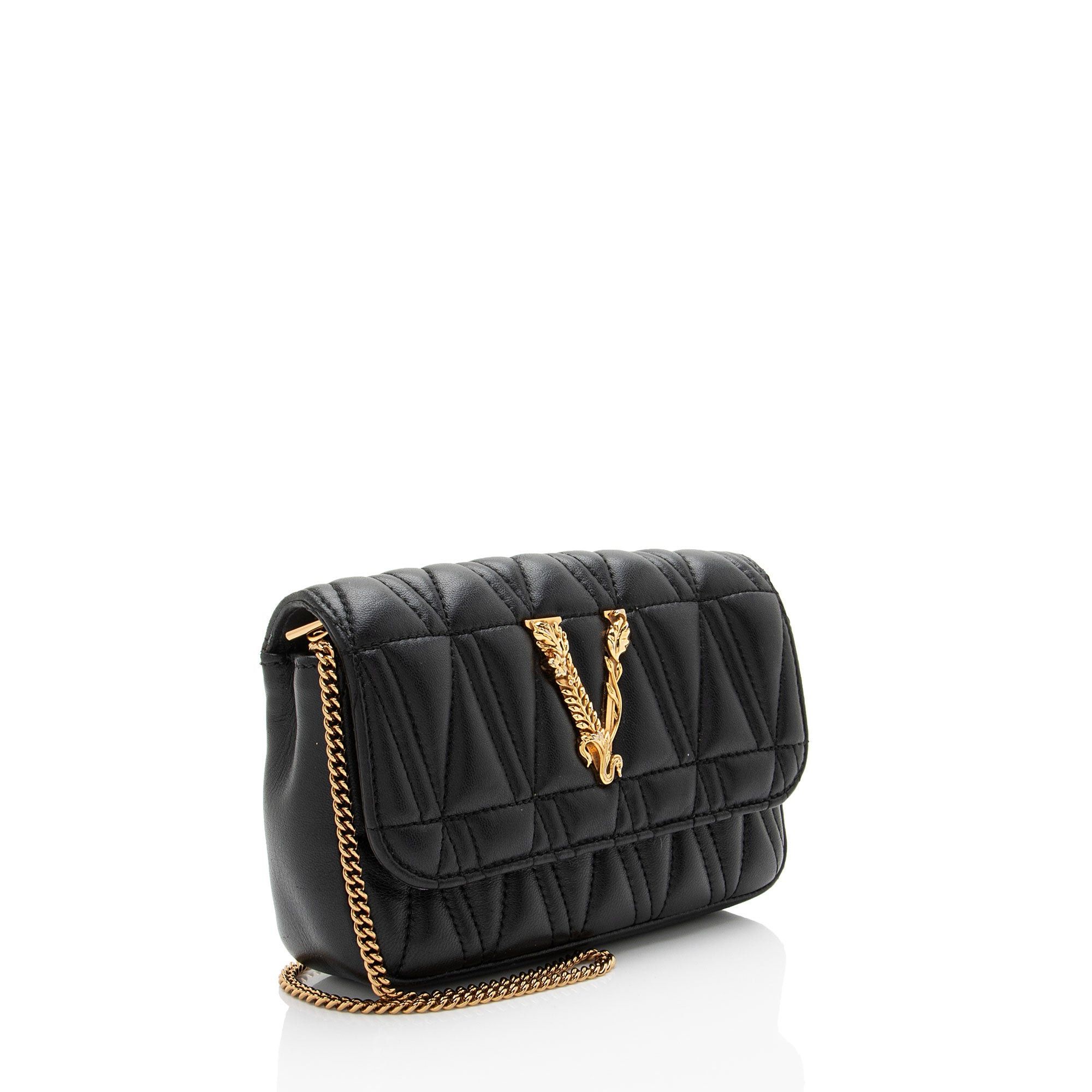 Versace Versace Calfskin Virtus Mini Bag Size ONE SIZE - 2 Thumbnail