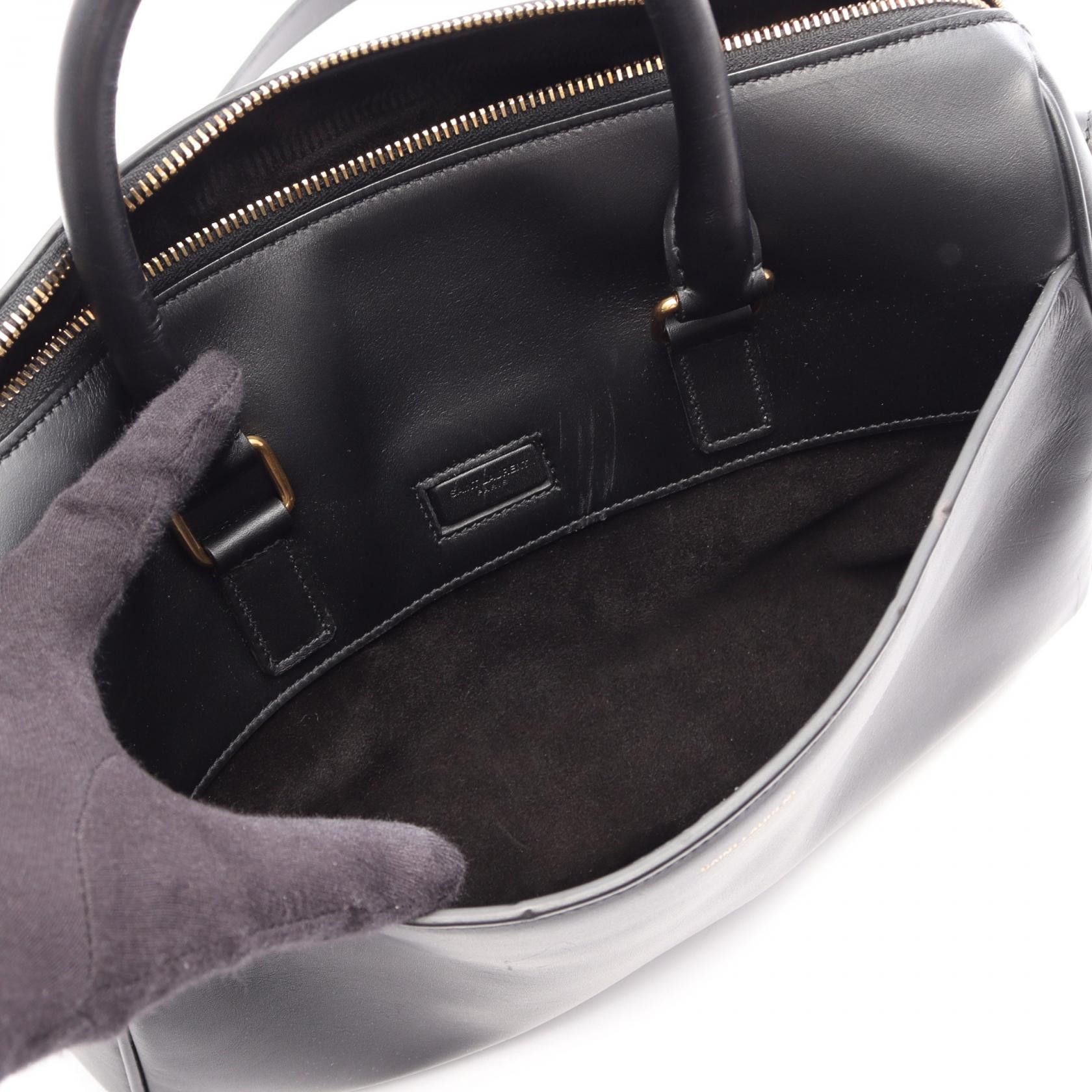 Yves Saint Laurent Yves Saint Laurent Saint Laurent Paris Classic Duffle 6 Leather 2way Bag Leather Handbag DUTY FREE for USA Size ONE SIZE - 5 Thumbnail