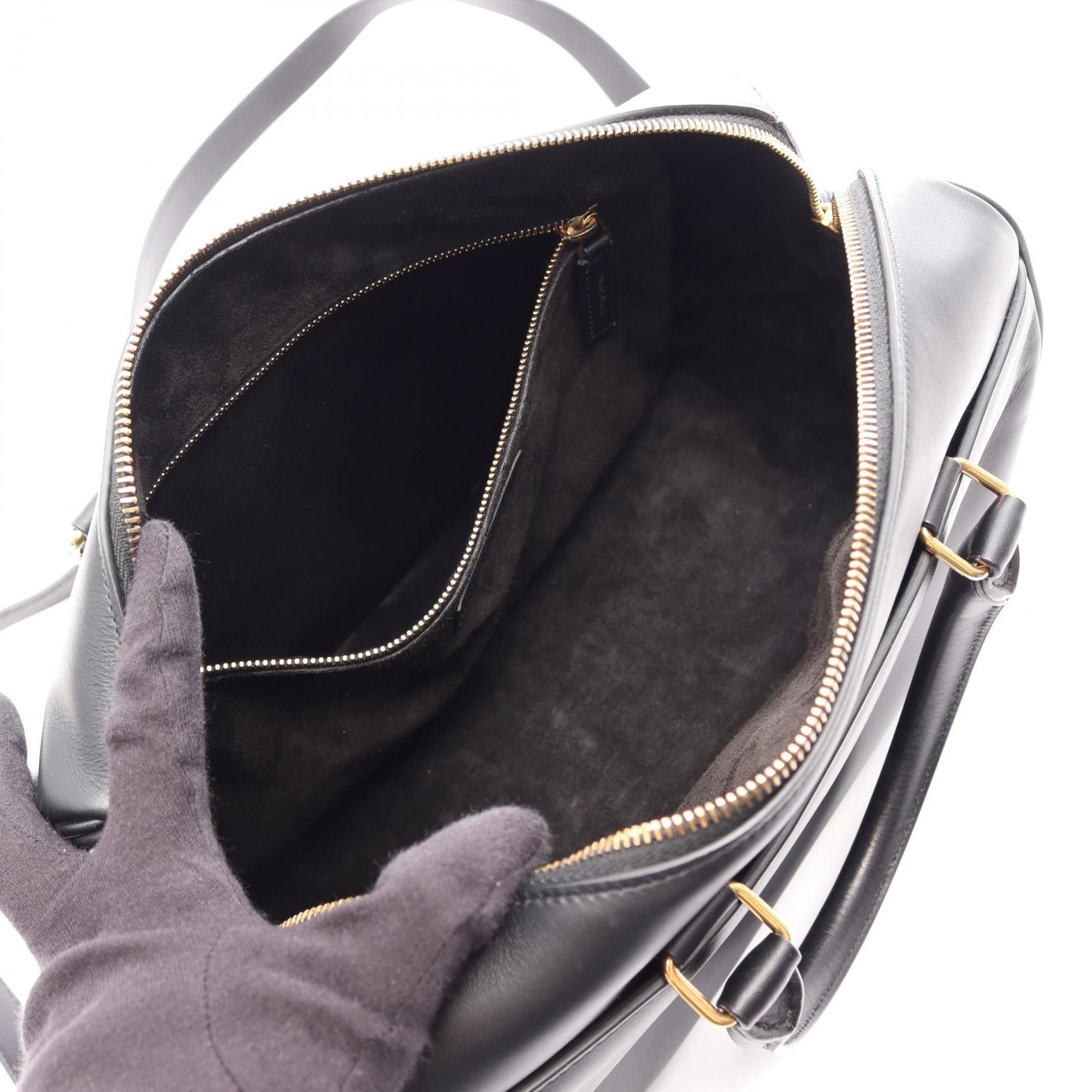 Yves Saint Laurent Yves Saint Laurent Saint Laurent Paris Classic Duffle 6 Leather 2way Bag Leather Handbag DUTY FREE for USA Size ONE SIZE - 3 Thumbnail