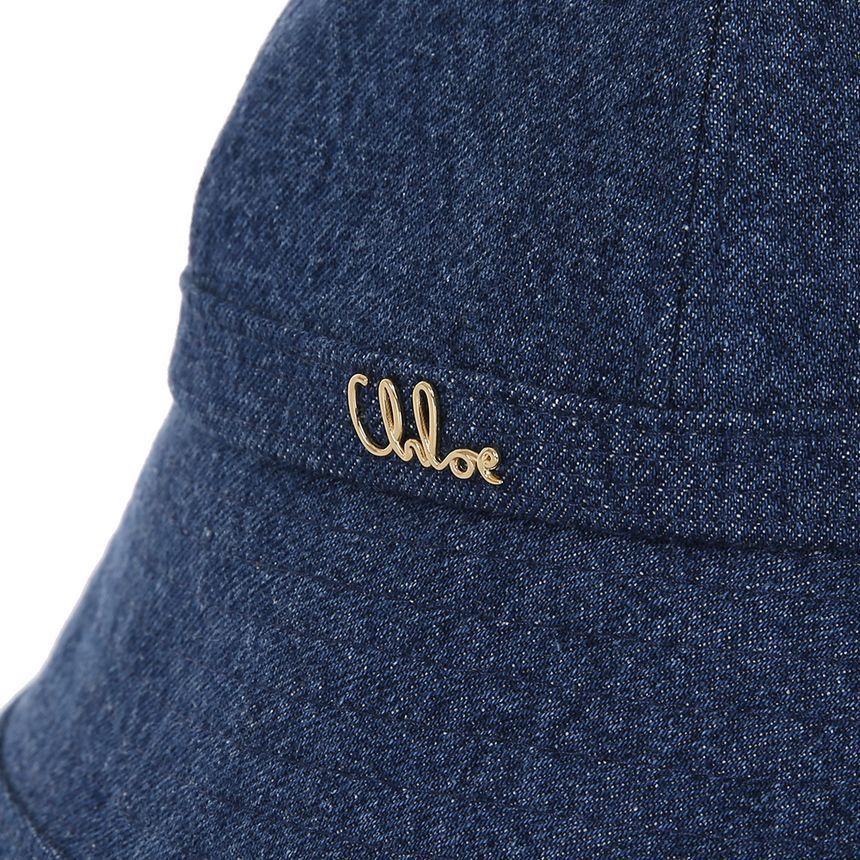 Chloe Iconic Denim Bucket Hat Size ONE SIZE - 5 Thumbnail