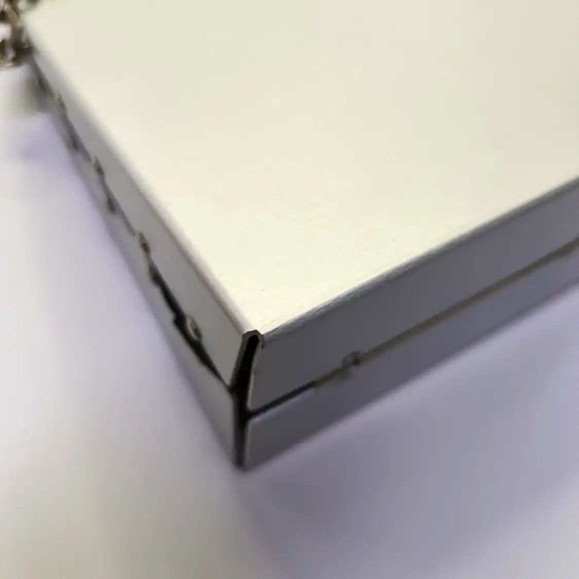 Salvatore Ferragamo Salvatore Ferragamo box bag white metal stud shoulder bag silver hardware Size ONE SIZE - 10 Thumbnail