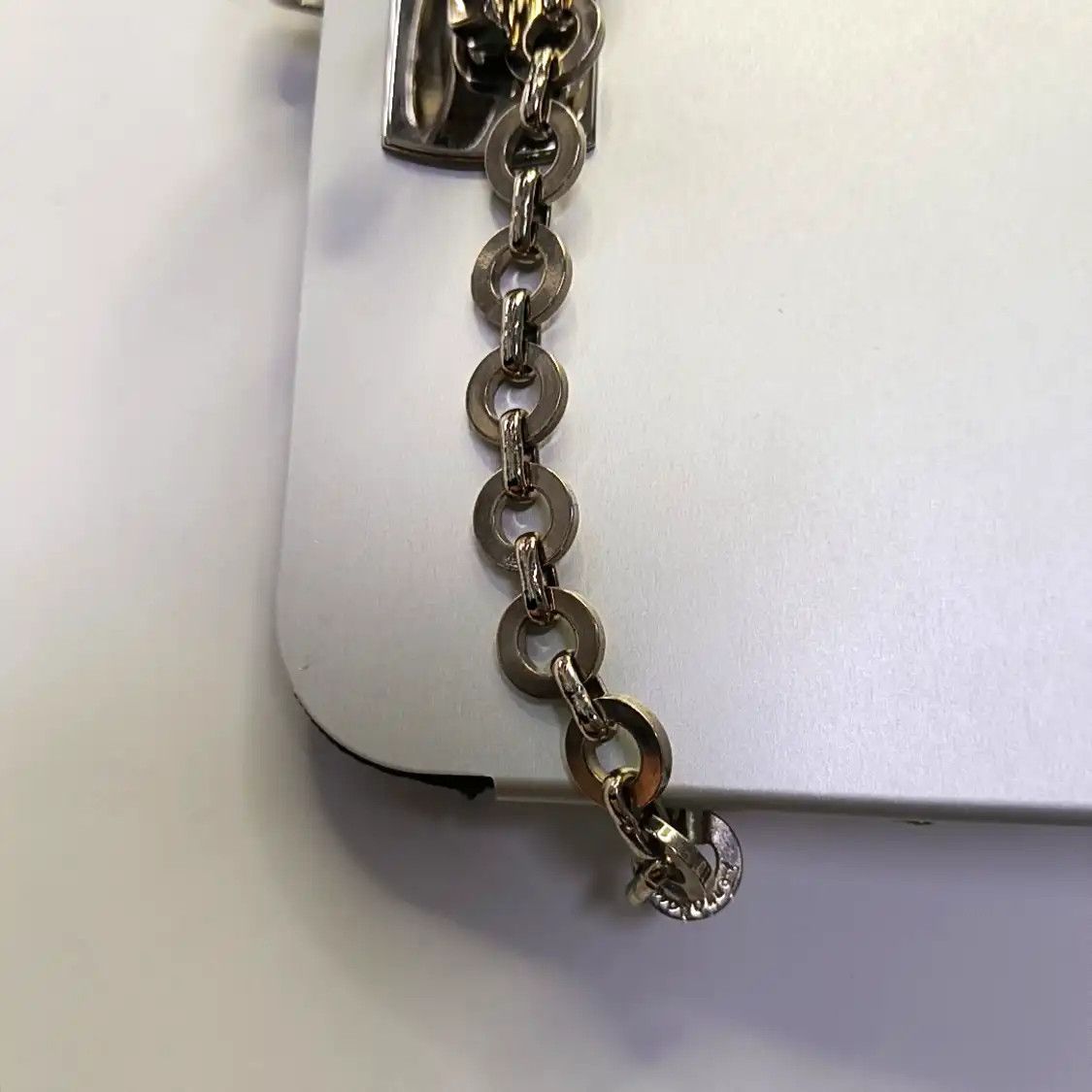 Salvatore Ferragamo Salvatore Ferragamo box bag white metal stud shoulder bag silver hardware Size ONE SIZE - 12 Thumbnail