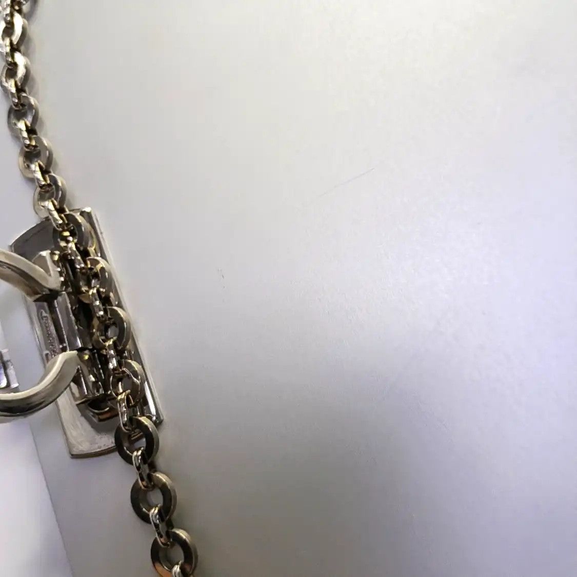 Salvatore Ferragamo Salvatore Ferragamo box bag white metal stud shoulder bag silver hardware Size ONE SIZE - 9 Thumbnail