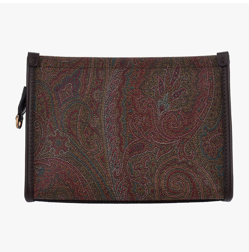 Etro Arnica Women's Shoulder Bag Paisley Jacquard Size ONE SIZE - 6 Thumbnail