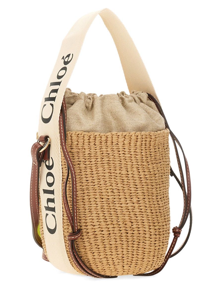 Chloe CHLOÉ BORSA A SECCHIELLO "WOODY" - BEIGE Size ONE SIZE - 3 Thumbnail